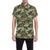 Army Camouflage Pattern Print Design 01 Men's Short Sleeve Button Up Shirt