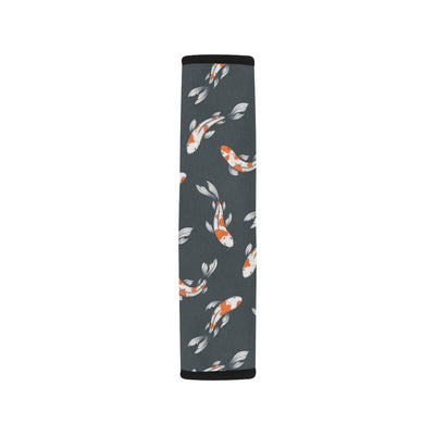 KOI Fish Pattern Print Design 04 Car Seat Belt Cover