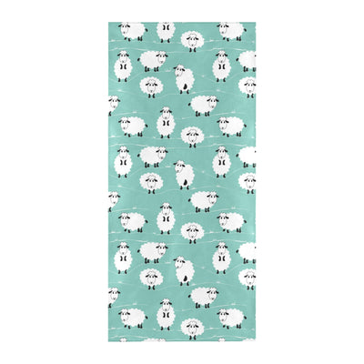 Sheep Print Design LKS404 Beach Towel 32" x 71"