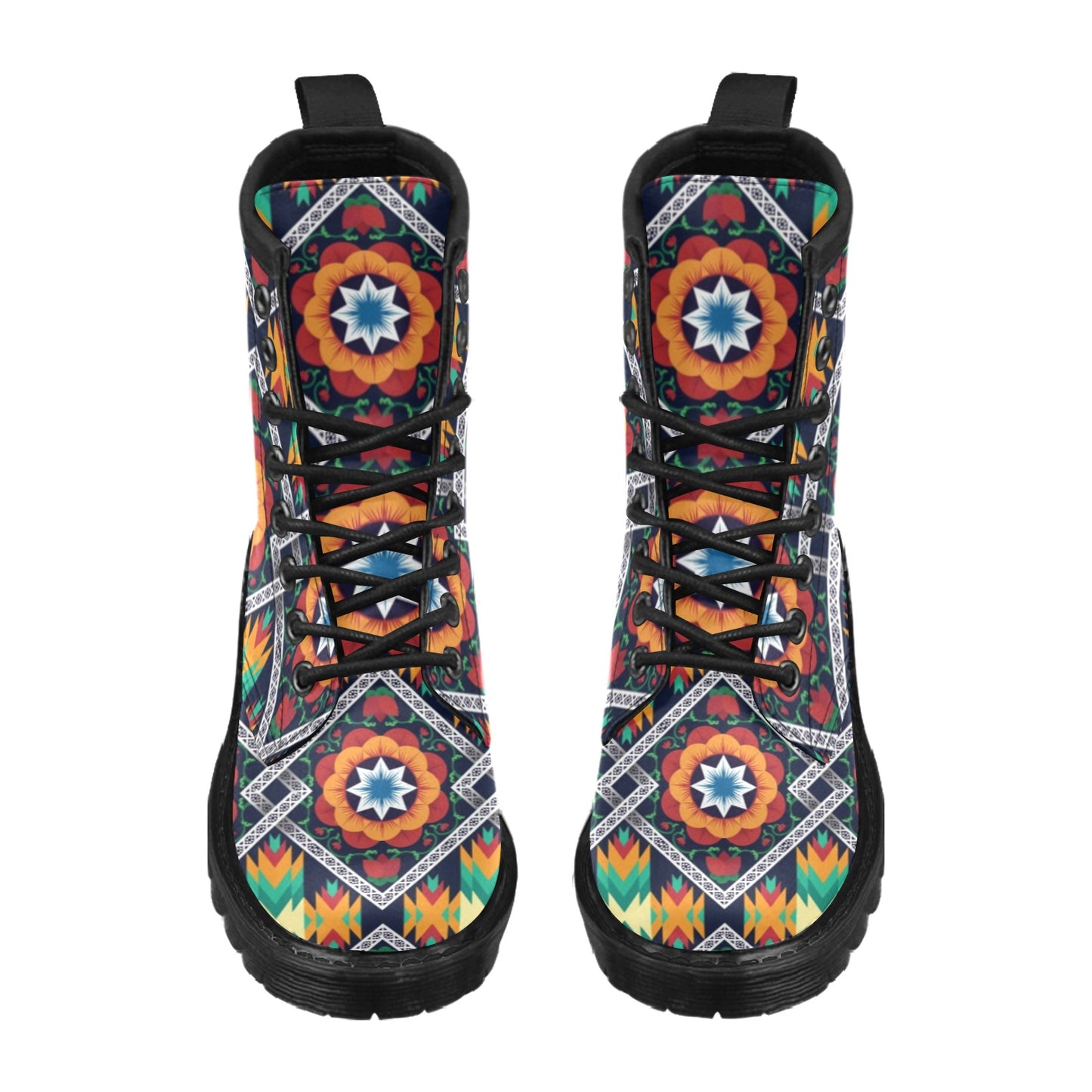 African Kente Women's Boots