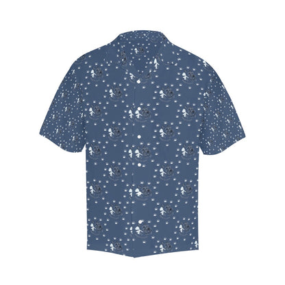 Scottish Terriers Print Design LKS307 Men's Hawaiian Shirt