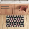 Sugar Skull Print Design LKS304 Kitchen Mat