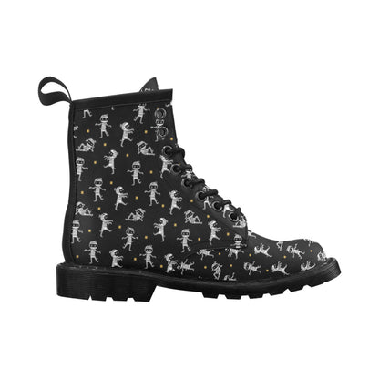 Mummy Cute Print Design LKS301 Women's Boots