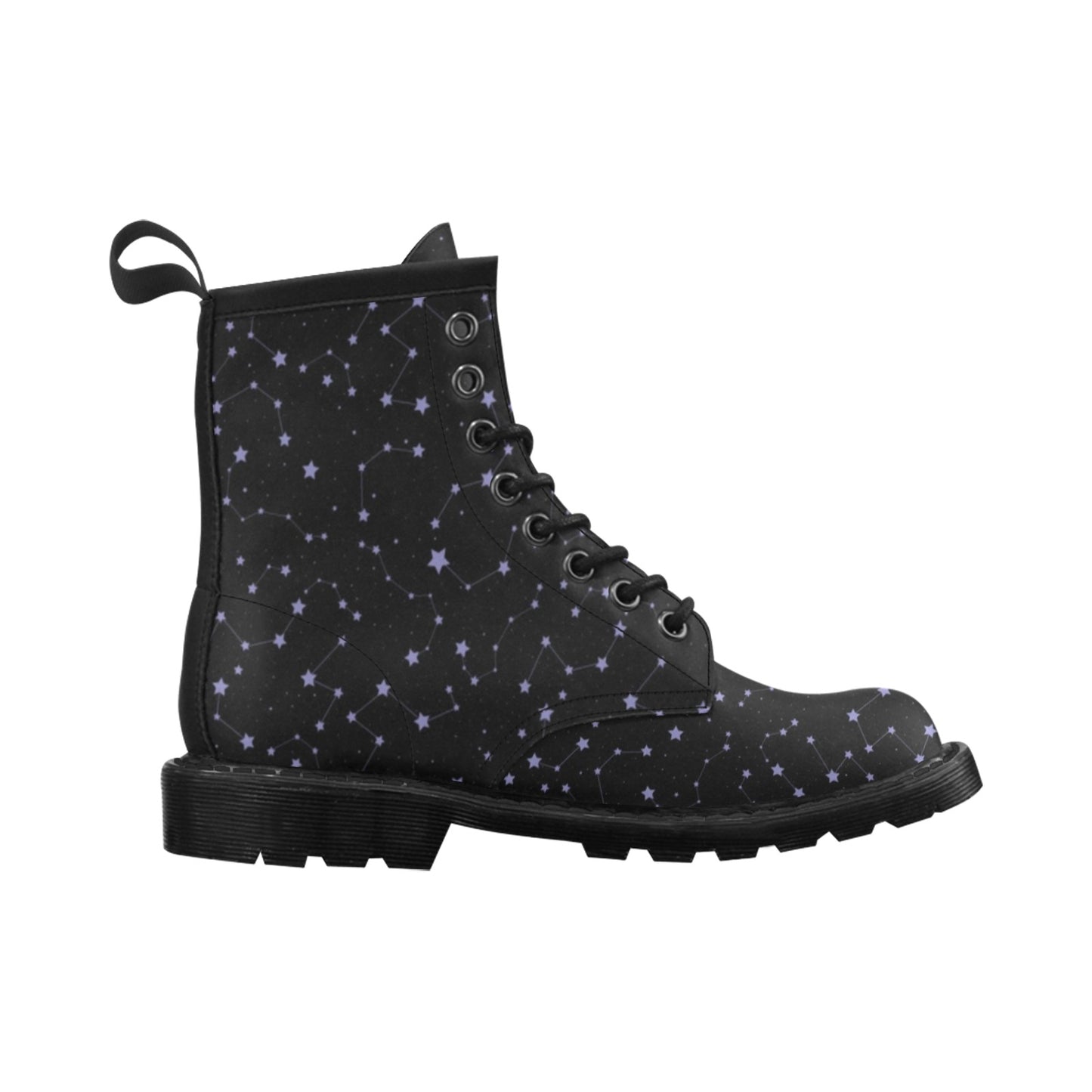 Star Print Design LKS303 Women's Boots