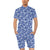 Dragonfly Pattern Print Design 03 Men's Romper