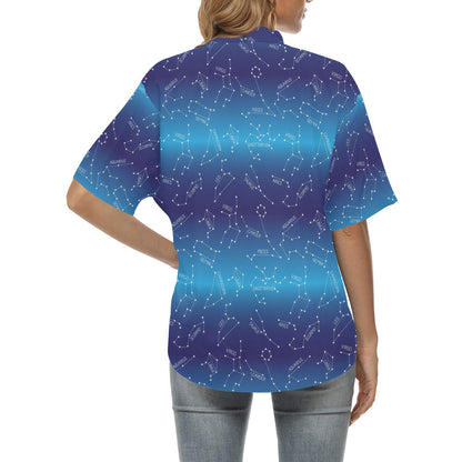 Virgo Print Design LKS302 Women's Hawaiian Shirt