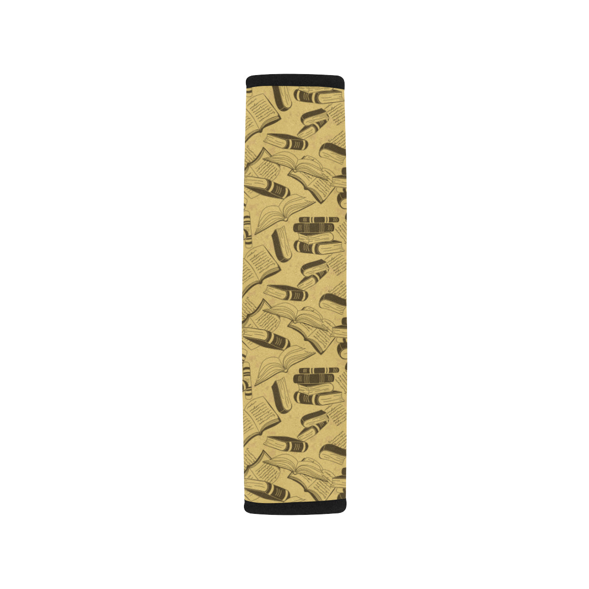 Book Pattern Print Design 02 Car Seat Belt Cover