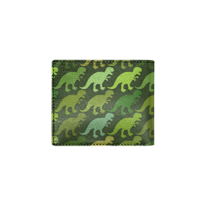 T Rex Pattern Print Design A03 Men's ID Card Wallet