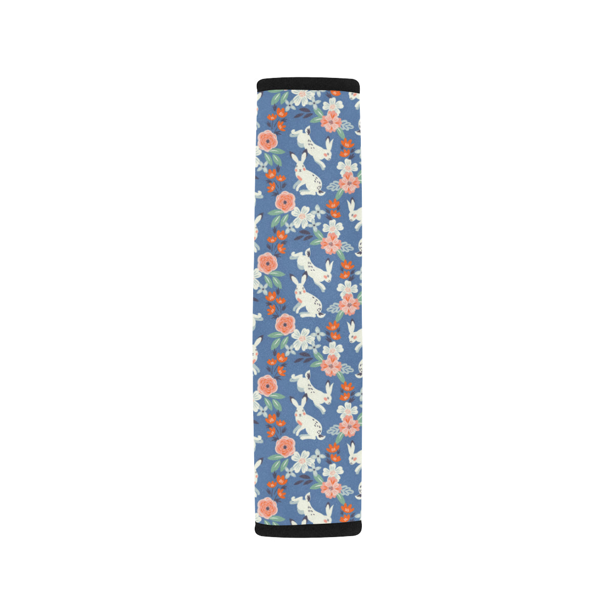 Bunny Pattern Print Design 07 Car Seat Belt Cover