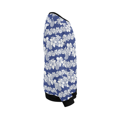 Hawaiian Themed Pattern Print Design H07 Men Long Sleeve Sweatshirt