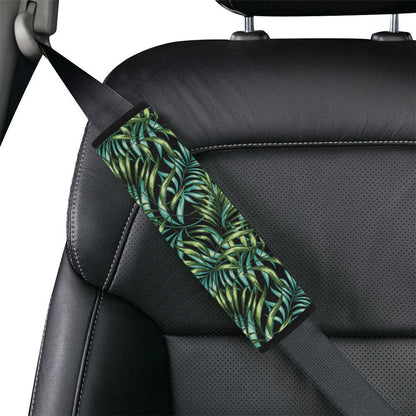 Tropical Flower Pattern Print Design TF08 Car Seat Belt Cover