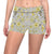 Daffodils Pattern Print Design DF05 Yoga Shorts