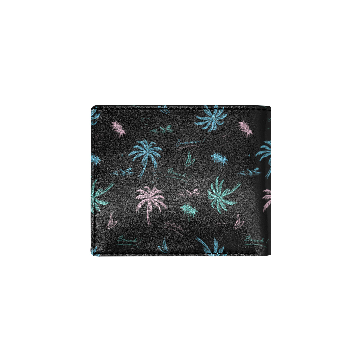 Aloha Hawaii Pattern Print Design 03 Men's ID Card Wallet