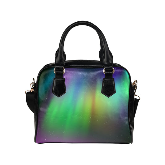 Aurora Borealis Pattern Print Design 03 Shoulder Handbag