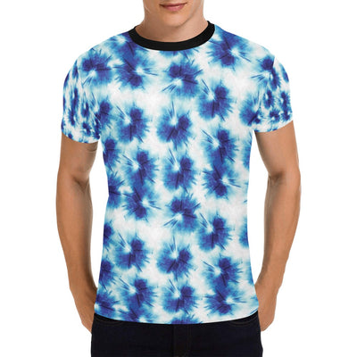 Tie Dye Blue Print Design LKS305 Men's All Over Print T-shirt