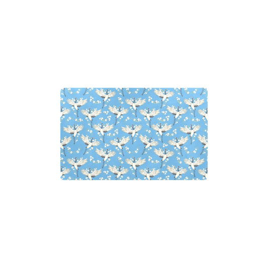 Crane Pattern Print Design 03 Kitchen Mat