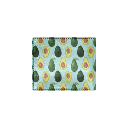 Avocado Pattern Print Design 04 Men's ID Card Wallet