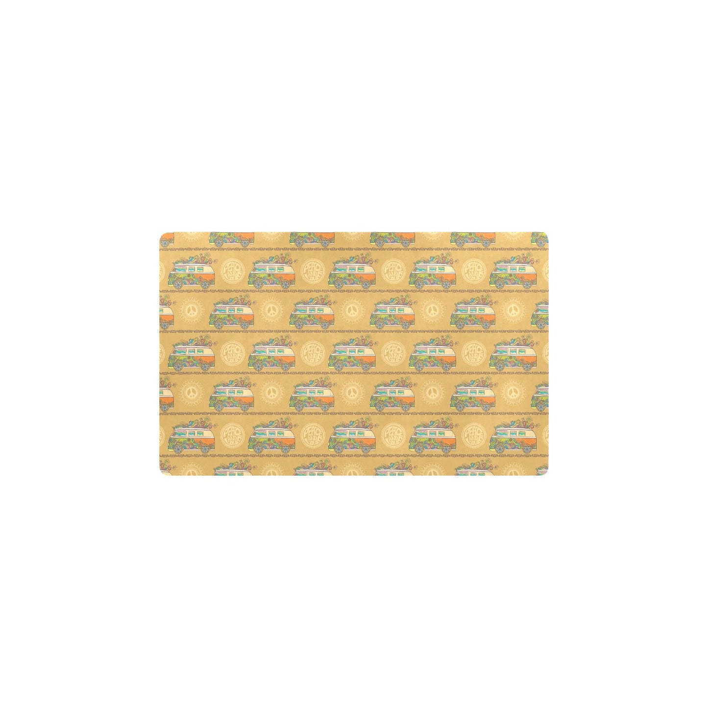 Hippie Van Print Design LKS304 Kitchen Mat