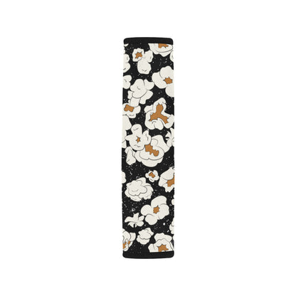 Popcorn Pattern Print Design A02 Car Seat Belt Cover