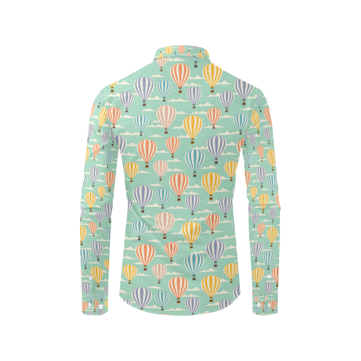 Ballon Pattern Print Design 01 Men's Long Sleeve Shirt