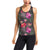 Hibiscus Pattern Print Design HB014 Women's Racerback Tank Top