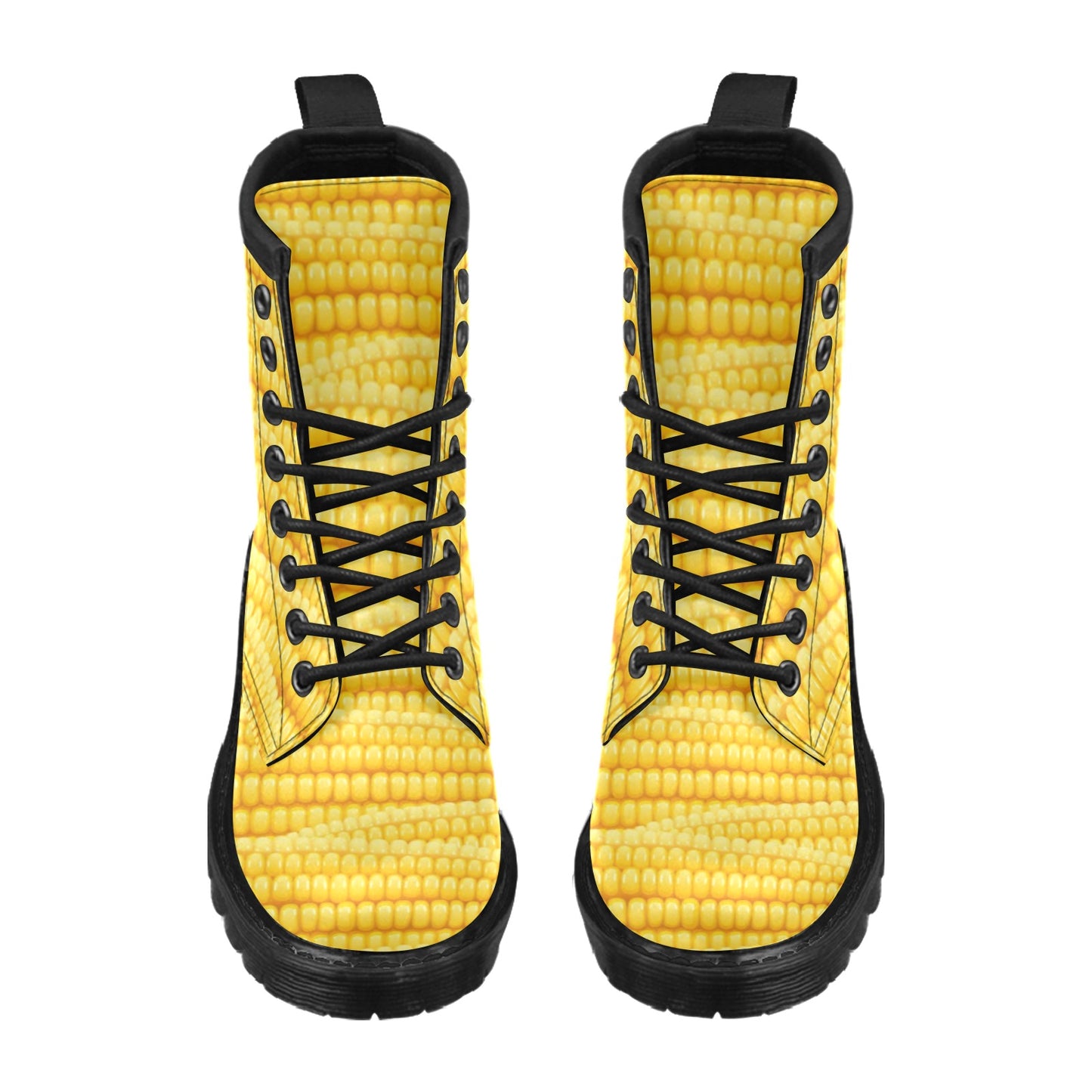 Agricultural Corn cob Pattern Women's Boots