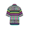 Animal Skin Aztec Rainbow Women's Hawaiian Shirt