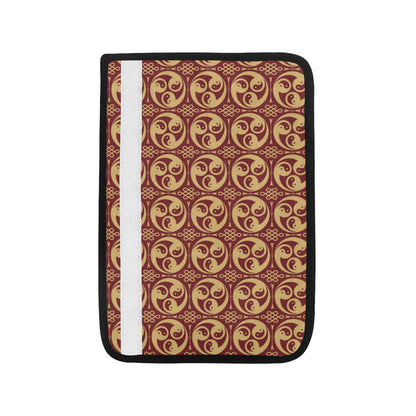 Yin Yang Style Pattern Design Print Car Seat Belt Cover