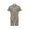 Mandala Pattern Print Design 01 Men's Romper