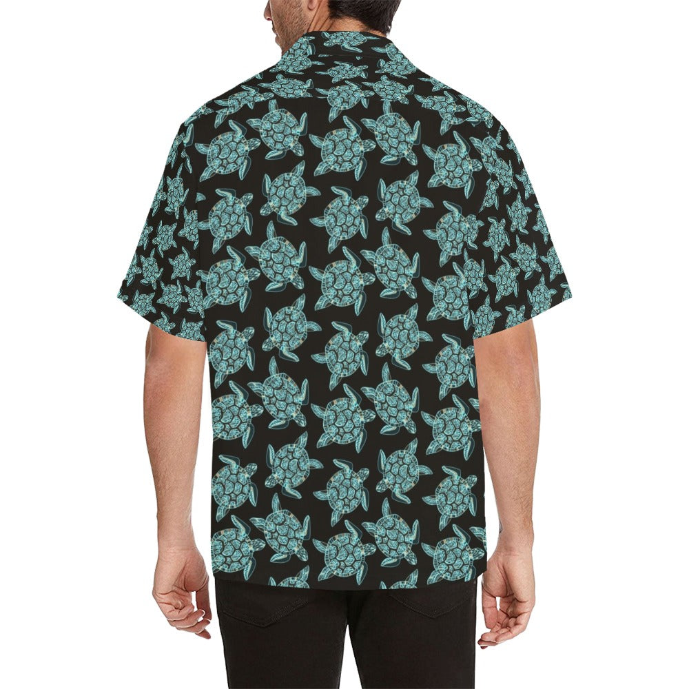 Sea Turtle Print Design LKS302 Men's Hawaiian Shirt