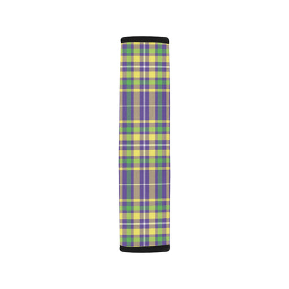 Mardi Gras Pattern Print Design 010 Car Seat Belt Cover