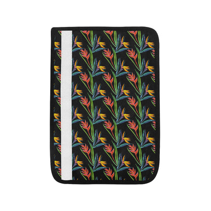 Heliconia Pattern Print Design HL04 Car Seat Belt Cover