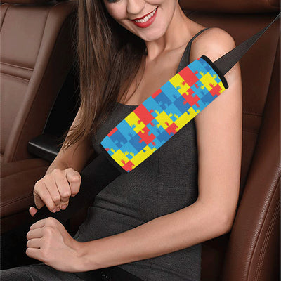 Autism Awareness Design Themed Print Car Seat Belt Cover