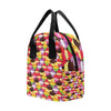 Cupcake Pattern Print Design CP02 Insulated Lunch Bag