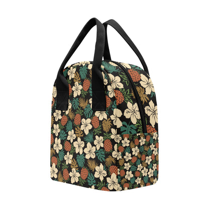 Hawaiian Themed Pattern Print Design H08 Insulated Lunch Bag