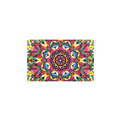 Kaleidoscope Pattern Print Design 02 Kitchen Mat