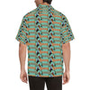 Dachshund Pattern Print Design 05 Men's Hawaiian Shirt