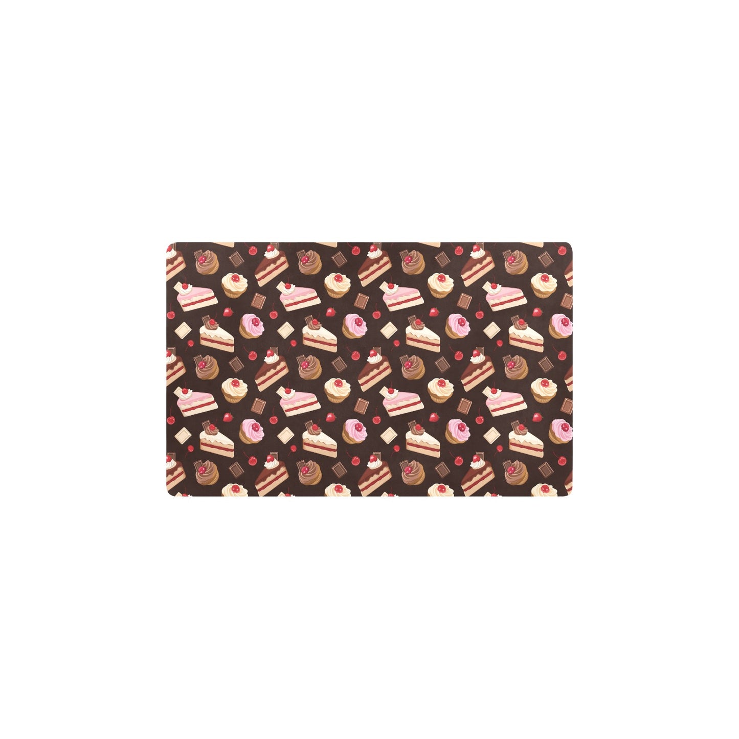 Cake Pattern Print Design 04 Kitchen Mat
