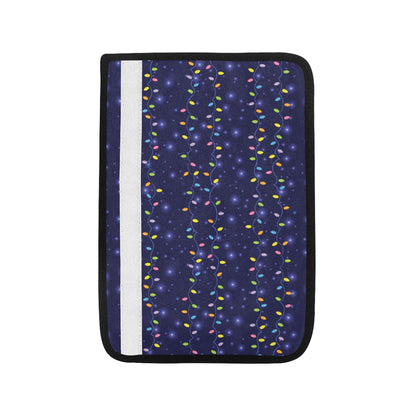 Christmas Light Pattern Print Design 03 Car Seat Belt Cover
