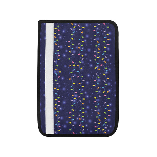 Christmas Light Pattern Print Design 03 Car Seat Belt Cover