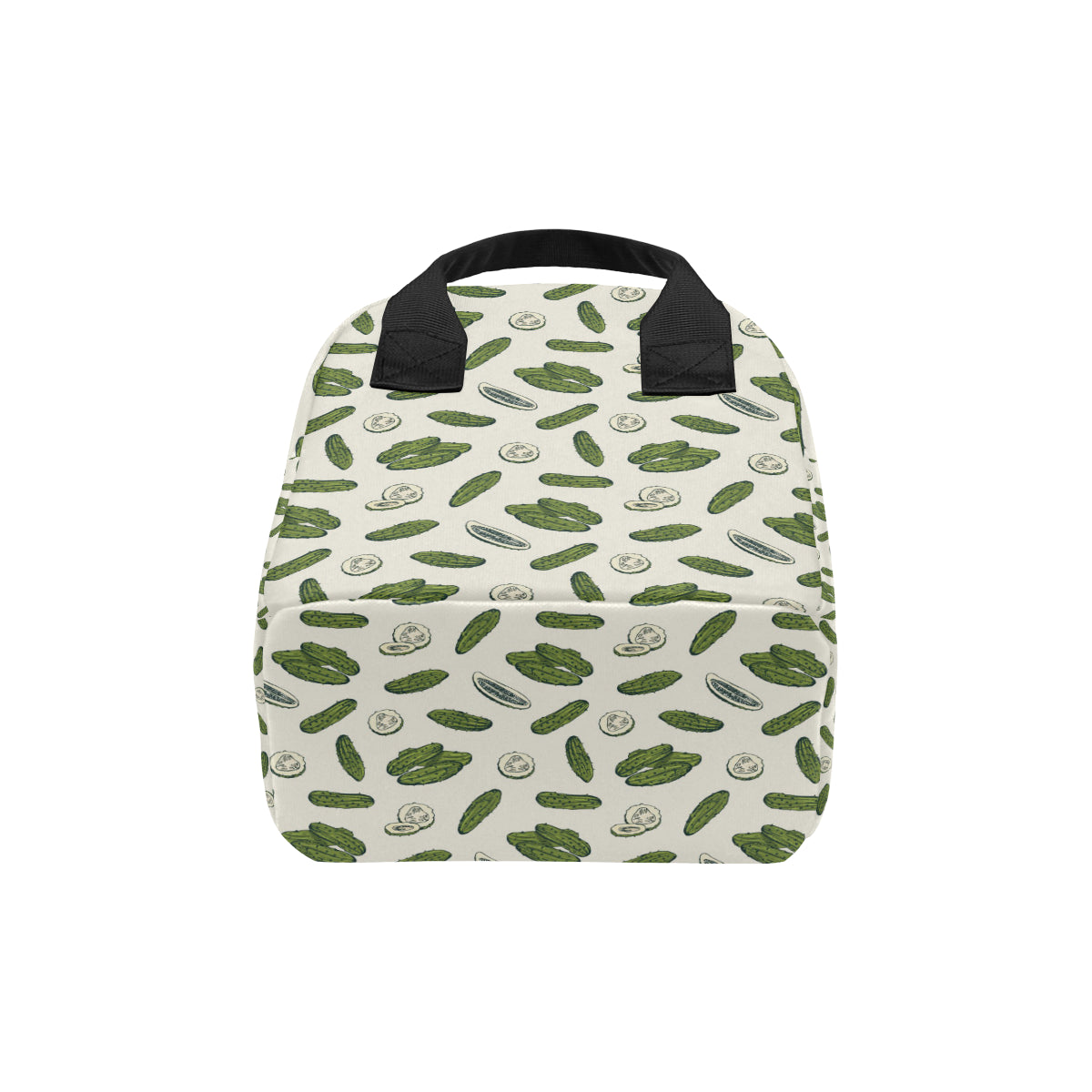 Cucumber Pattern Print Design CC05 Insulated Lunch Bag