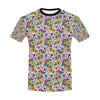 Sugar Skull Print Design LKS307 Men's All Over Print T-shirt