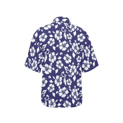 Hibiscus Pattern Print Design HB010 Women's Hawaiian Shirt