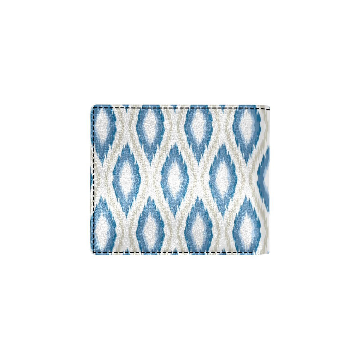 Ikat Pattern Print Design 02 Men's ID Card Wallet