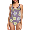 Anemone Pattern Print Design AM013 Women Swimsuit