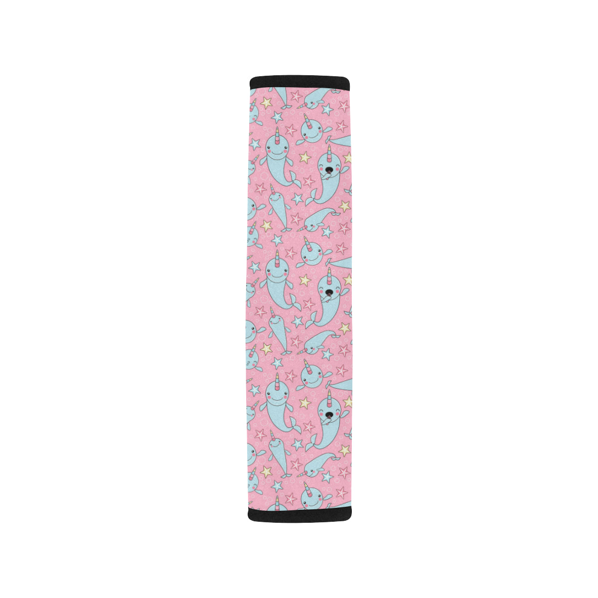 Narwhal Cartoon Cute Print Car Seat Belt Cover