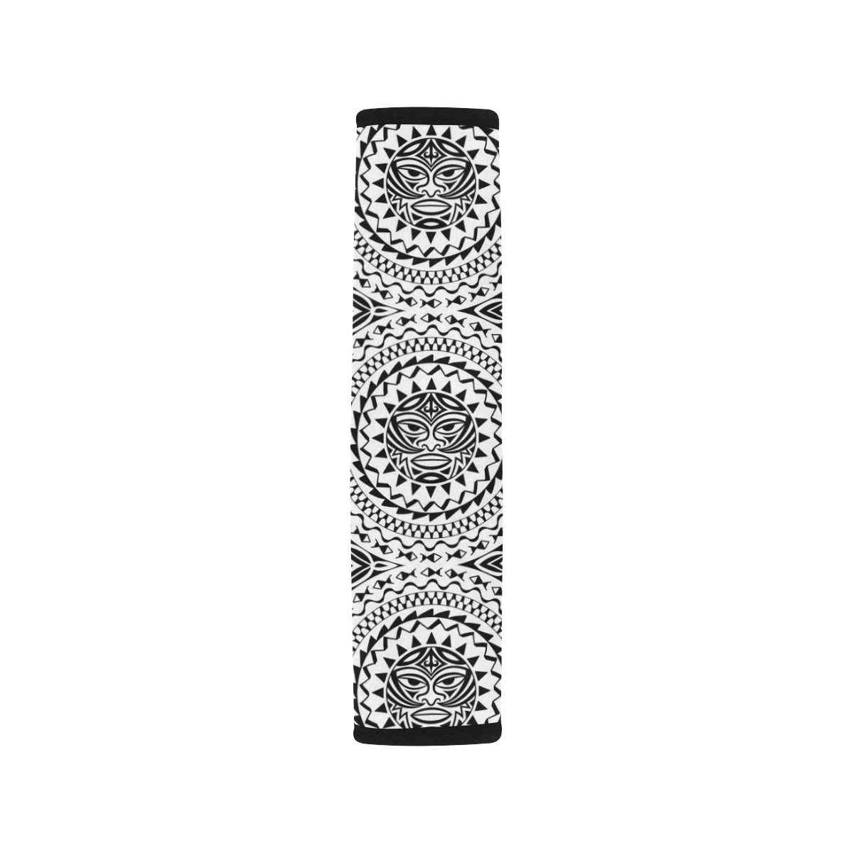 Polynesian Tribal Mask Car Seat Belt Cover