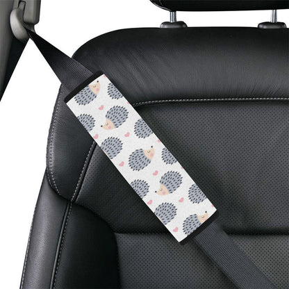 Hedgehog Baby Pattern Print Design 03 Car Seat Belt Cover