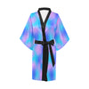 Mermaid Scales Pattern Print Design 04 Women's Short Kimono