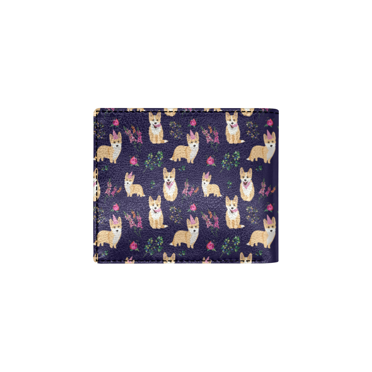 Pembroke Welsh Corgis Pattern Print Design A06 Men's ID Card Wallet